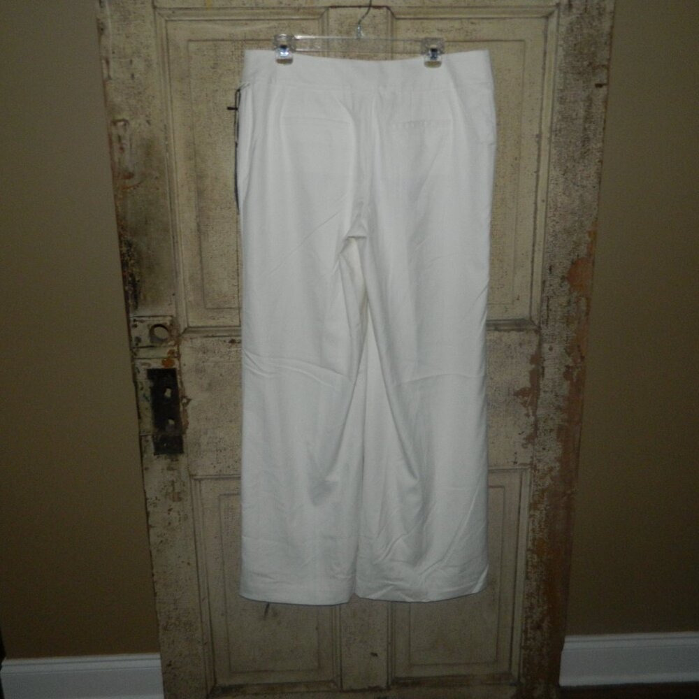 WHBM Contour 12R Wide Leg Lined Pants Womens Size 12 (B-19) - Picture 4 of 8